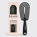 Terracotta Detangling Flexi Brush - Black Detangling Flexi Brush