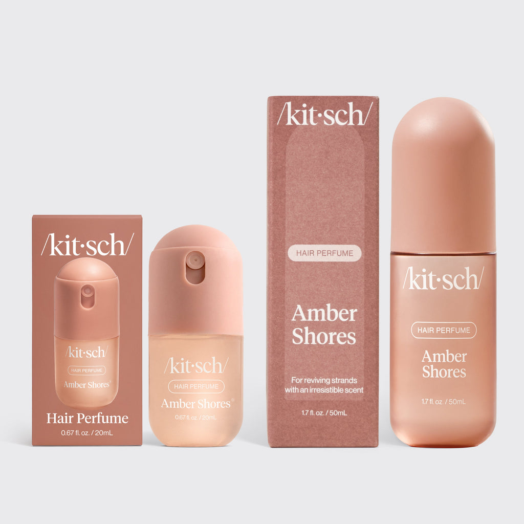 Vanilla Vacation Minis: Amber Shores & Warm Sugar Hair Perfume - Amber Shores Hair & Body Mist + Mini Duo