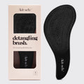 Haze Blue Detangling Brush - Black Detangling Brush