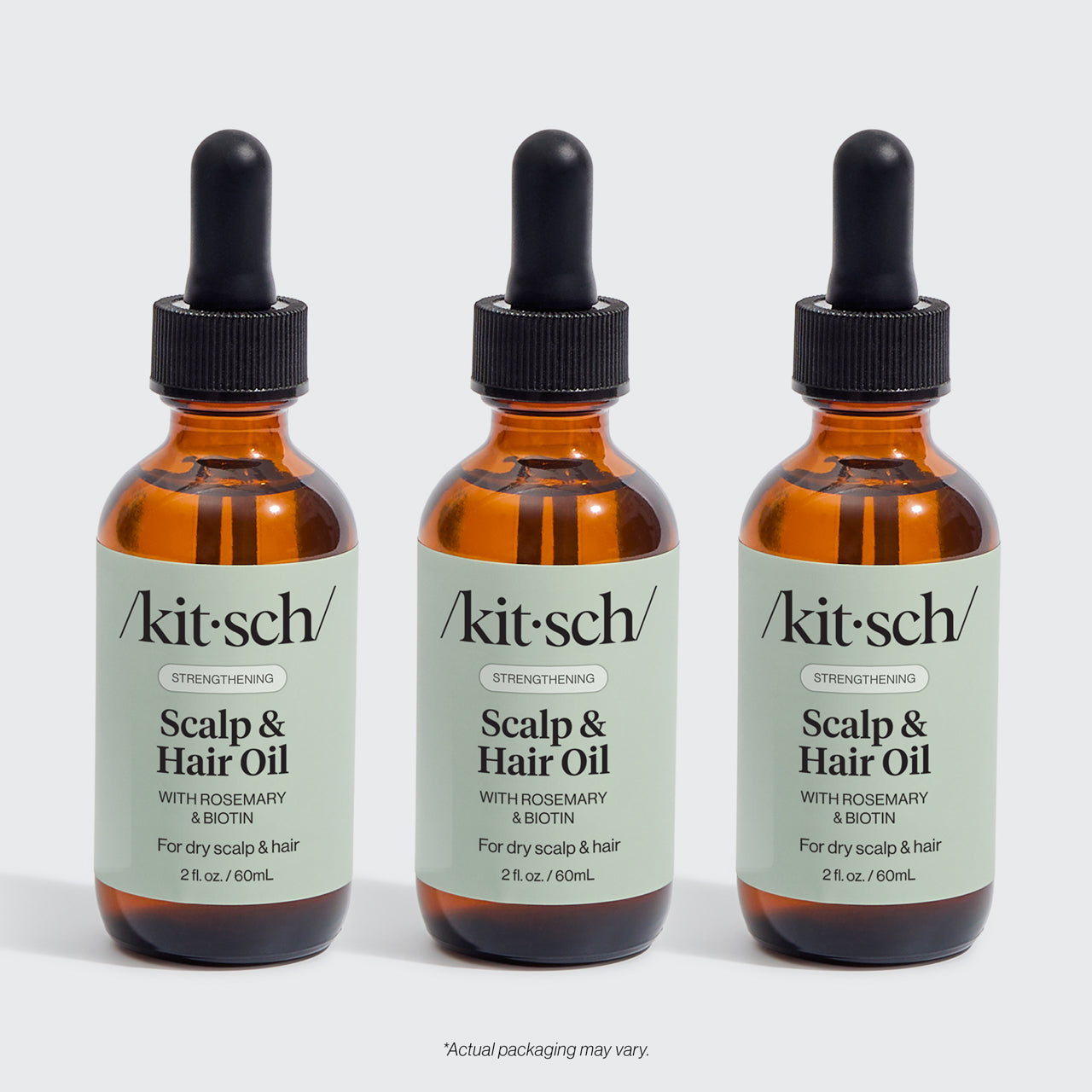Strengthening Rosemary & Biotin Scalp & Hair Oil - 0.34fl oz./10mL - Strengthening Rosemary & Biotin Scalp & Hair Oil 3 Pack